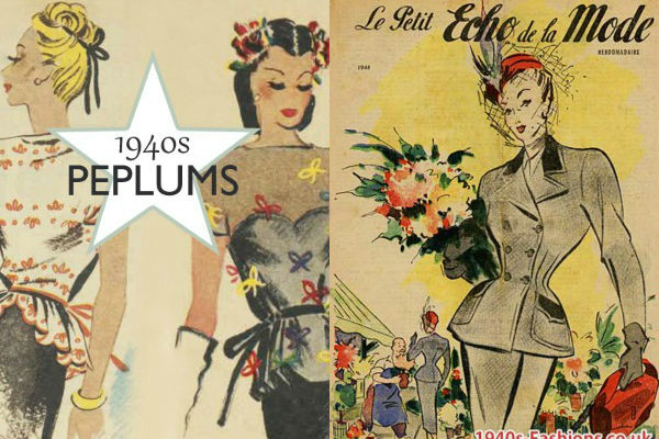 moda 1940 Istorija mode: 1940 1950.