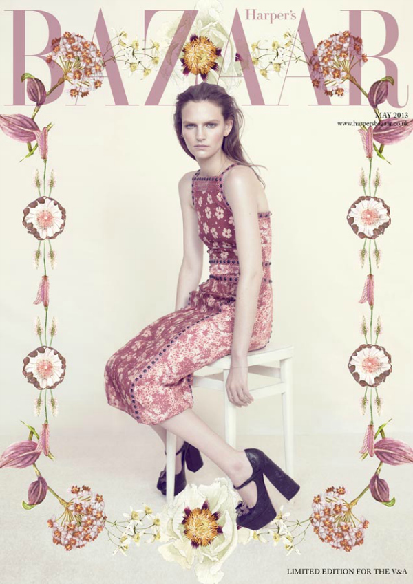 Cover “Harpers Bazaar UK”: Majska modna bajka 
