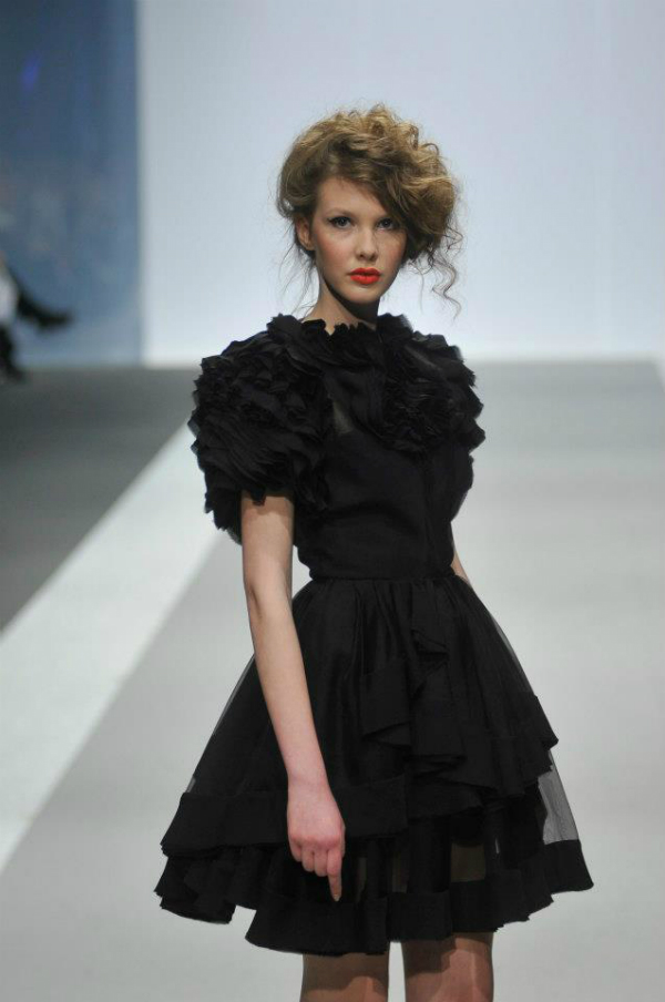 Crna haljina 2 33. Perwoll Fashion Week: Ana Šekularac 