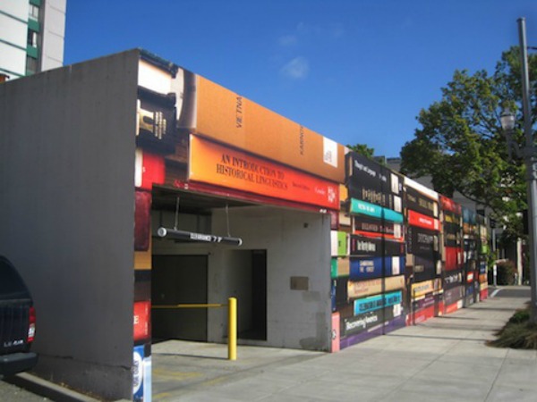 Knjige umesto parking garaže Ulični lepotani