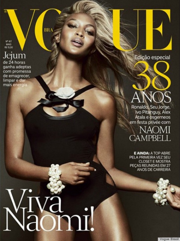 Koja boja kose stoji Naomi najlepše Modni zalogaj: Naomi Campbell sa plavom kosom za “Vogue” 