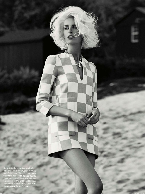kar kur 3 “Vogue Germany”: Prelepa Karolina Kurkova u stilu Marilyn Monroe 