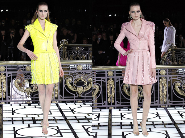 žuta haljina i pastel roze Slika 4 Proleće i leto na modnim pistama: Versace