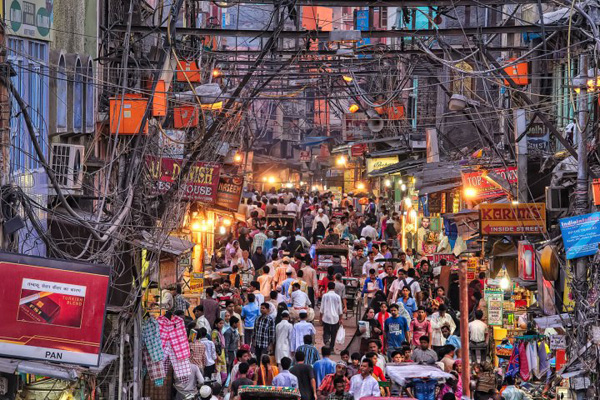 Delhi Chandni Chowk market Ulične pijace u svetu