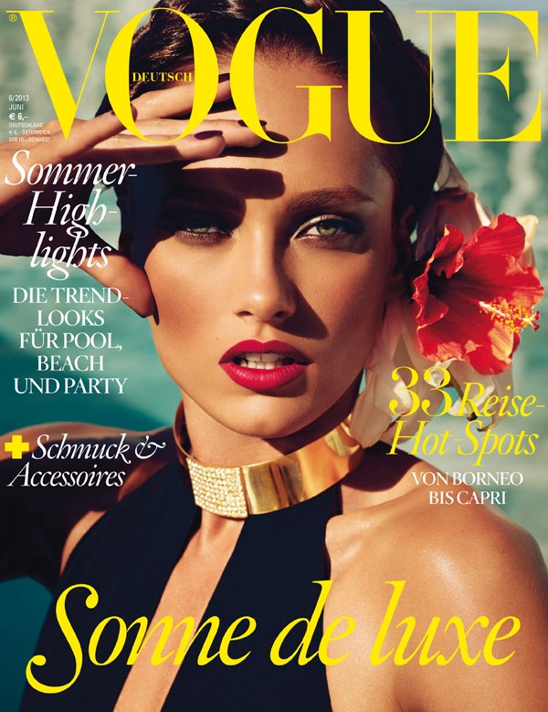 Ovo je prva “Vogue“ naslovnica za Karmen Modni zalogaj: Zanosna Karmen Pedaru za “Vogue Germany” 