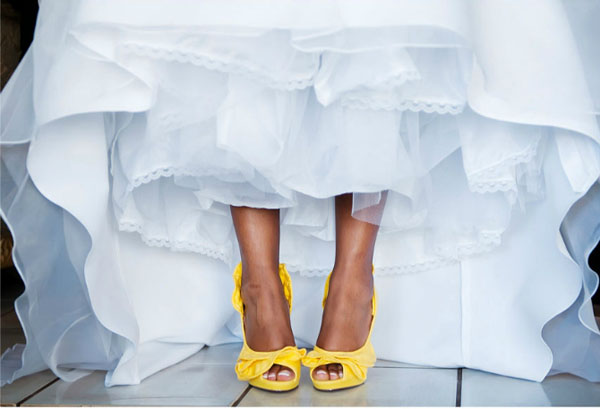 Žute1 Wannabe Bride: Cipele za mladu u jarkim bojama