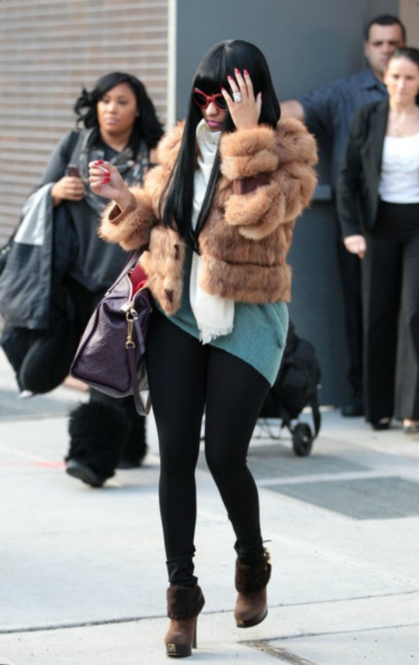 Street Style: Nicki Minaj - WANNABE MAGAZINE