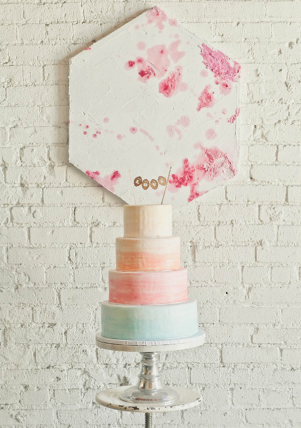 Pastelna Wannabe Bride: Fantastične ombre torte