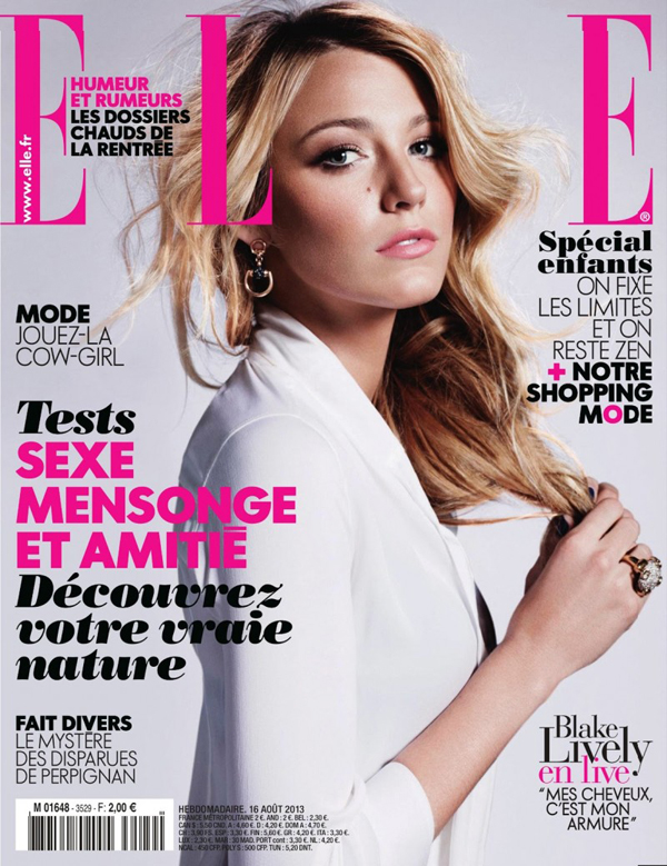 Elle France 2013 Blake Lively 9876554 800x1039 “Elle France”: Zavodljiva Blake Lively 