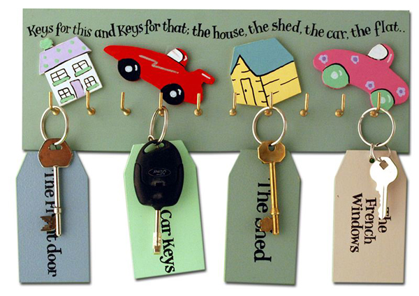 Drzac za kljuceve od kuce kola Galerija svakodnevnog: Držači za ključeve 