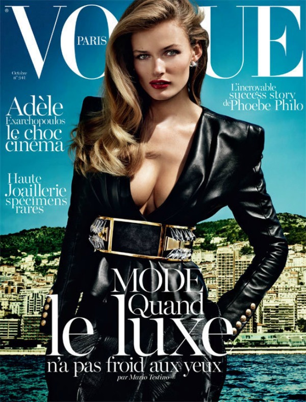 Moćno i glamurozno Modni zalogaj: Edita Vilkeviciute za “Vogue Paris”