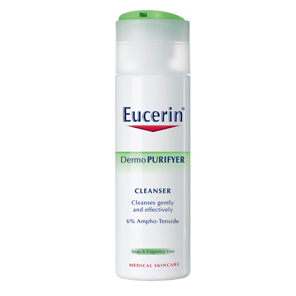 eucerin cleanser Eucerin® DermoPURIFYER koncentrat: Za savršen oporavak i negu masne i kombinovane kože nakon letovanja 