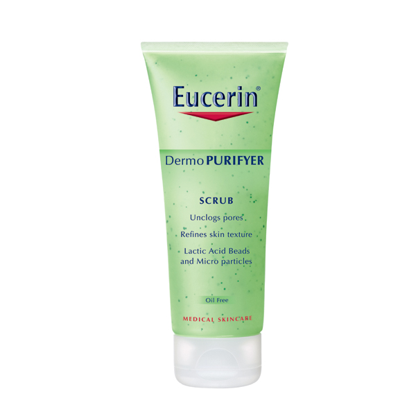 eucerin scrub Eucerin® DermoPURIFYER koncentrat: Za savršen oporavak i negu masne i kombinovane kože nakon letovanja 