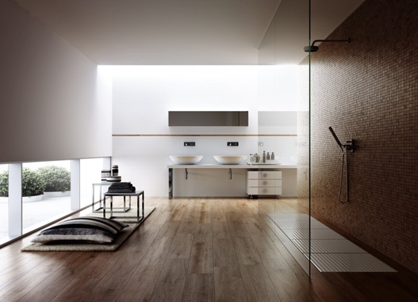 Minimalist bathroom 700x505 Dizajnerska remek dela: Kupatilo i(li) spa 
