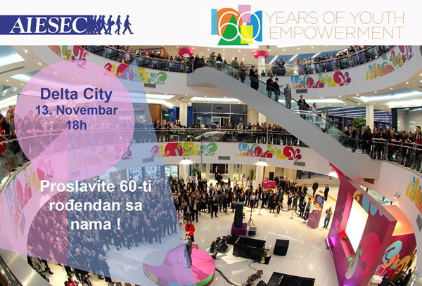  AIESEC: Slavimo 60 godina postojanja u Srbiji!