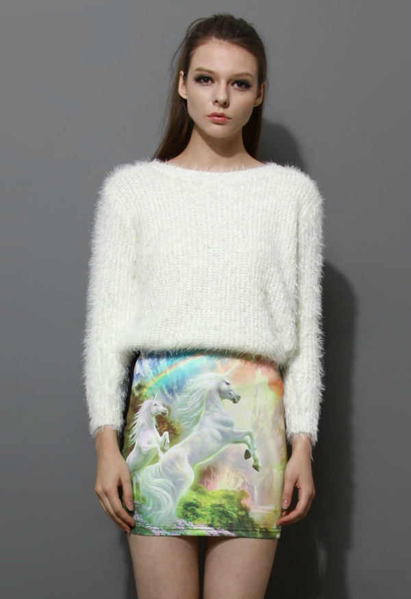 Beli Jesenji trend: Čupavi džemperi 
