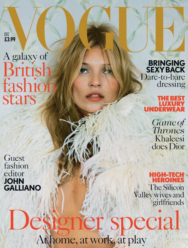 Ovo je Kejtina 34. naslovna strana za “Vogue“ Modni zalogaj: Kate Moss za decembarski “Vogue UK“ 