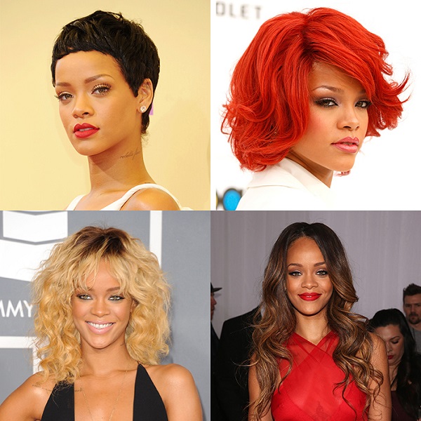 Rihanna Beauty transformacije: Smelo i drugačije 