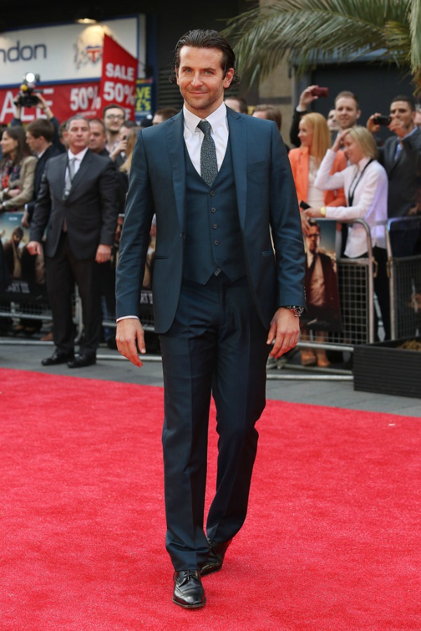 Bradley Cooper 3 Najbolje obučeni muškarci u 2013. 
