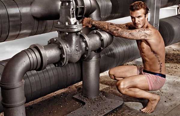 David Beckham HM Spring 2014 03 David Beckham: Do gole kože za H&M 
