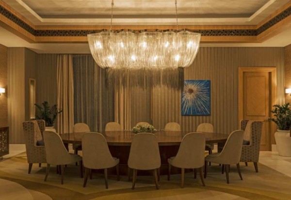 St Regis suite Abu Dhabi Dining Room 600x413 “St. Regis Saadiyat Island Resort”: Kraljevski apartman 