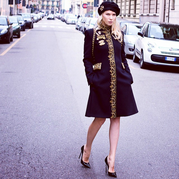 Crno Zavolećete njen modni stil: Žana Bjanka