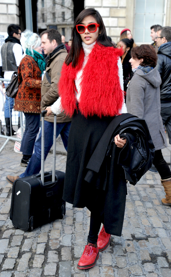 Crveno Street Style: London Fashion Week