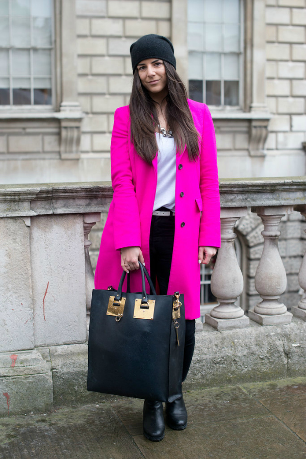 Pink Street Style: London Fashion Week