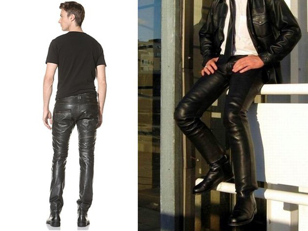 embedded mens leather pants Muška moda: Pet stvari koje žene mrze 