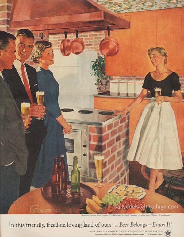 532 Vintage reklame za pivo sa ženama 