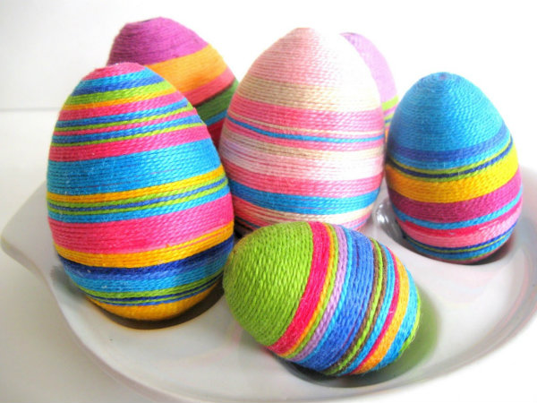Happy Easter Decoration Colorful Eggs Neka vaša jaja budu drugačija