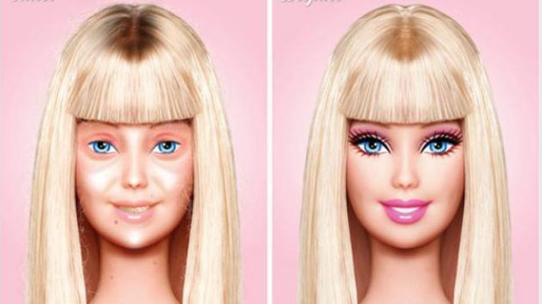 Mexican graphic artist creates a Barbie without makeup Kako izgleda Barbika bez šminke? 