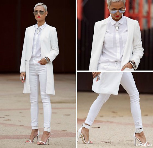 376 Modna pravila: Kako nositi belu boju
