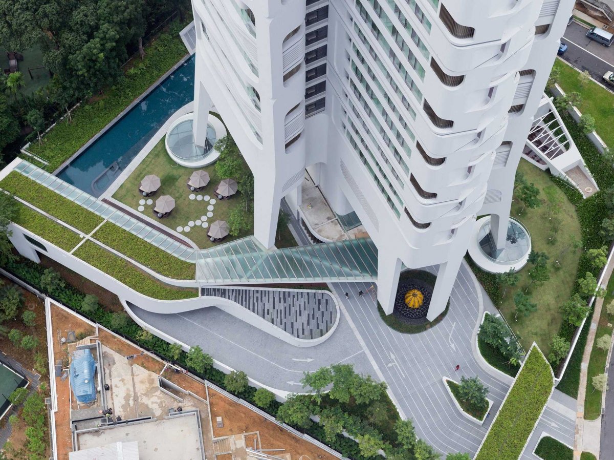8 ardmore residence this singapore residential building uses energy and water efficient systems Pogled u nebo: Najbolji oblakoderi na svetu