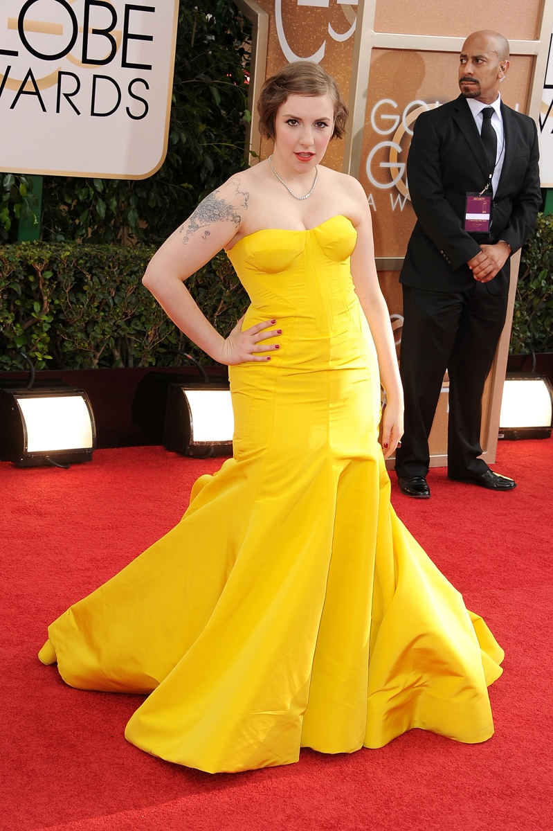 lena dunham red carpet 10 175821175447.jpg gallery max Red Carpet: Devet trenutaka Line Danem