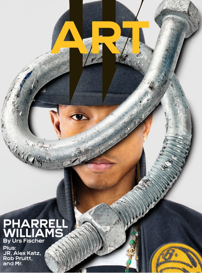 pharrell urs fischer cover On pomera granice: Kreativni Farel Vilijams