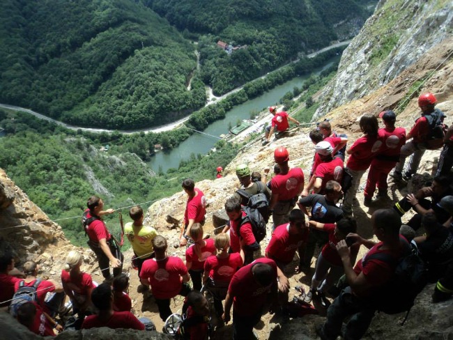 gss spasioci i alpinisti Za ljubitelje planinarenja: Najmasovniji uspon do pećine Turčinovac