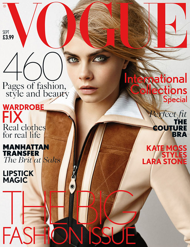 Kara Delevinj Vogue Modne vesti: Kara Delevinj, Christian Louboutin i Guess