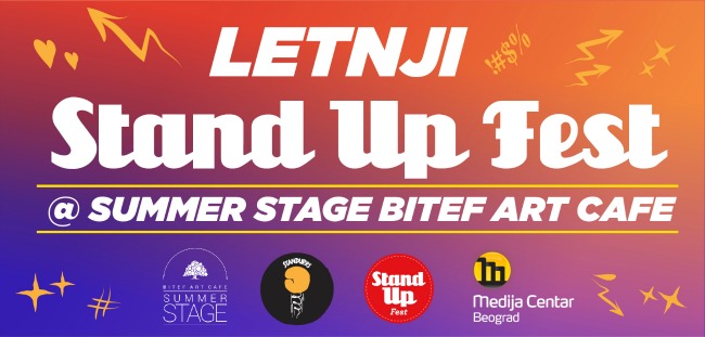 Letnji fest 01 StandUpFest: Bitef art cafe Summer stage
