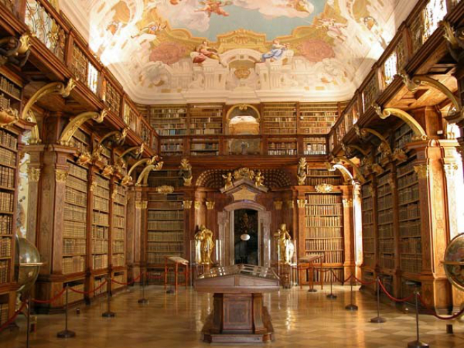 melk abbey Ovo moraš pogledati: 10 neverovatnih biblioteka na svetu