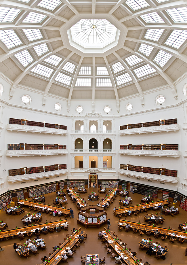 Drzavna biblioteka Viktorije Melburn Viktorija 10 najlepših biblioteka širom Australije