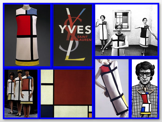 Iv Sen Loran i Mondrijan kolekcija Modne kolekcije inspirisane slikarima: Iv Sen Loran i Mondrijan kolekcija 