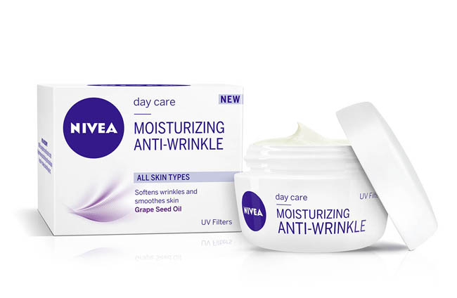 NIVEA moisturizing anti wrinkle dnevna Koža i nega: NIVEA hidratantne kreme protiv bora