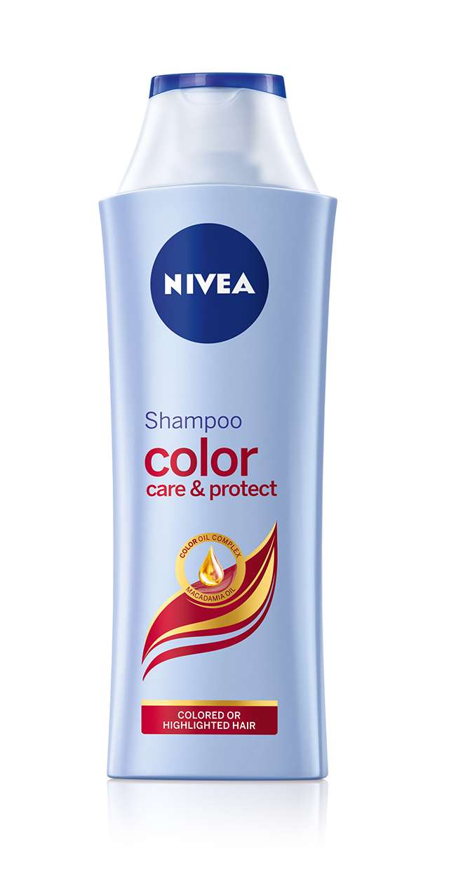 NIVEA Color Care Protect Shampoo Nega pre svega: Boja koja traje dva puta duže 