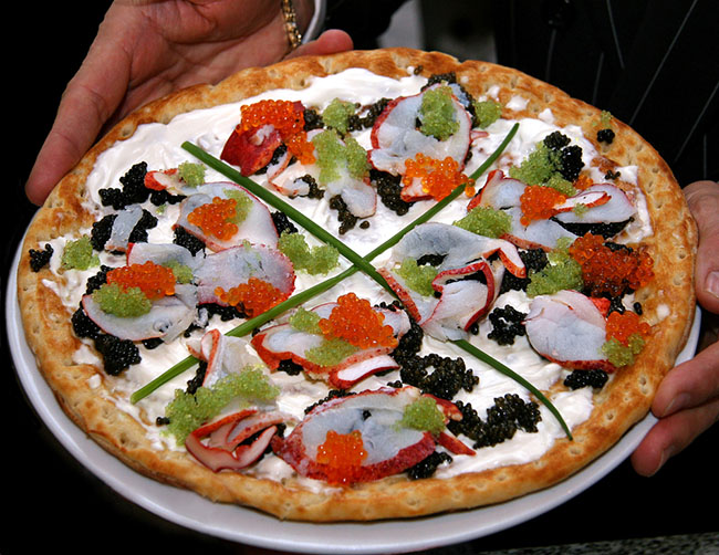 najskuplja pizza na svetu Najskuplji obrok na svetu