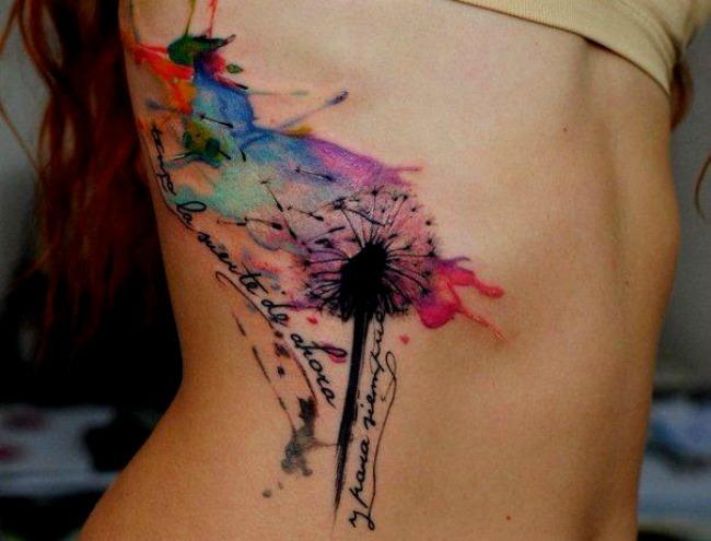 tattoo trendovi koji su osvojili svet akvarel tetovaza Više od umetnosti: Tattoo trendovi koji su osvojili svet 