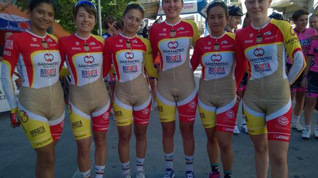 gole biciklistkinje Kolumbijske biciklistkinje: Gole u sedlu