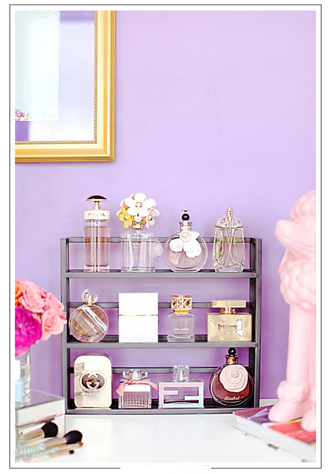 how to organize perfume11 Organizujte svoju šminku kao profesionalni šminker 