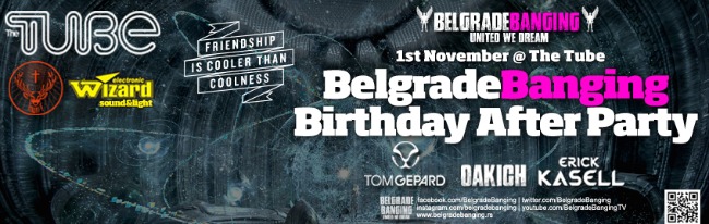 Belgrade banging 51 After Party Belgrade Banging rođendana u Tube u!
