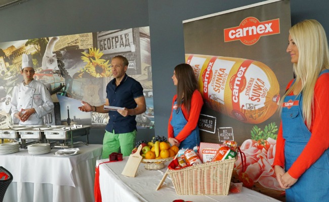 Carnex Carnex šunka za one koje volite : Milan Kalinić pripremao CARNEX doručak